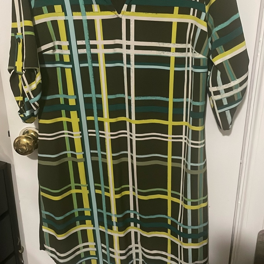 Green summer dress